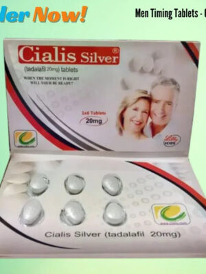 C!alis Silver 20mg 6 Tablet Book (Made In UK)