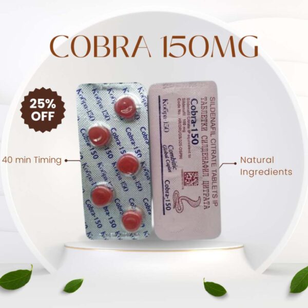 Black Cobra 150mg (20 Tablets)