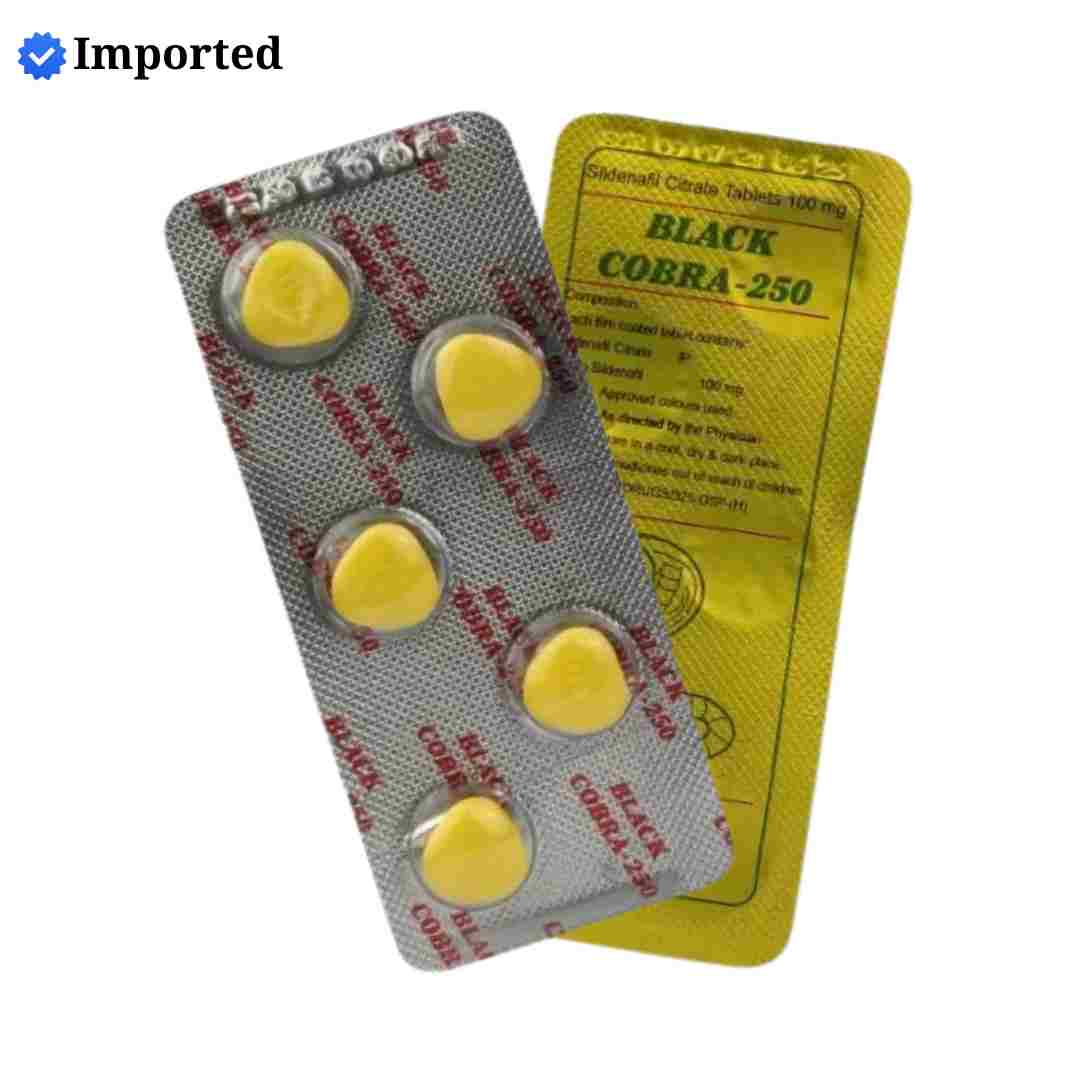 Black Cobra 250mg Tablet