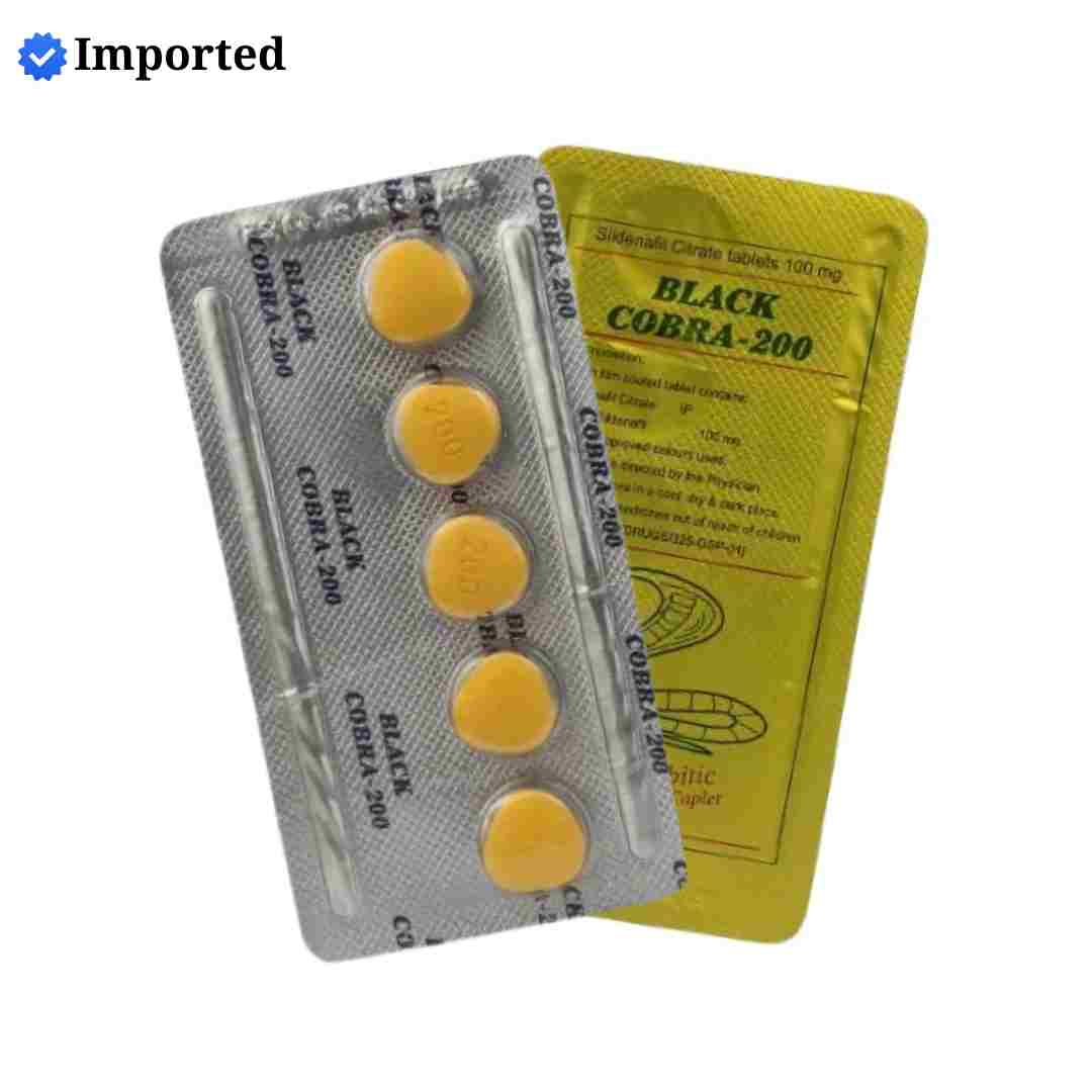 Black Cobra 200Mg (20 Tablet)