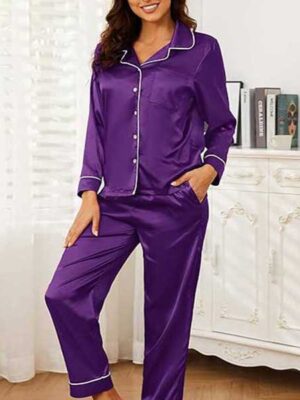 Dark-Purple-Full-Sleeve-Silk-Shirt-And-Trouser-Night-Dress1-1