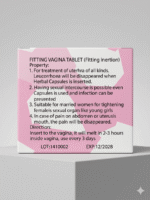 Dr. James Vaginal Tightening Tablet – Herbal Intimate Wellness | 4 Tablets