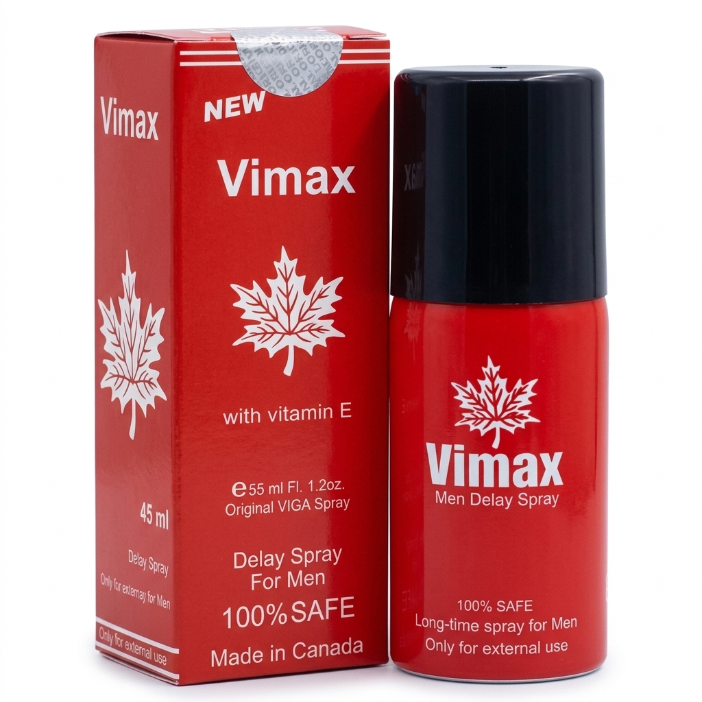 Vimax Delay Spray 45ML – Long Lasting Men’s Timing Spray | Strong Effect