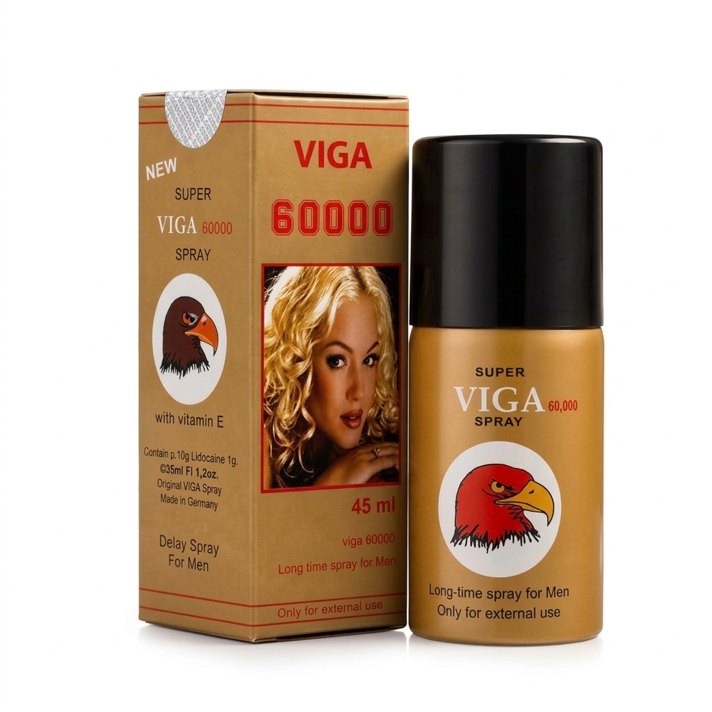 Viga 60000 Delay Spray 45ML | Price in Pakistan 45ml | Extend Timing 30–40 Minutes