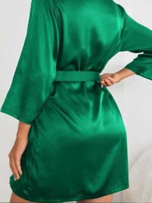 Green-Open-Front-Silk-Belted-Night-Robe1-1