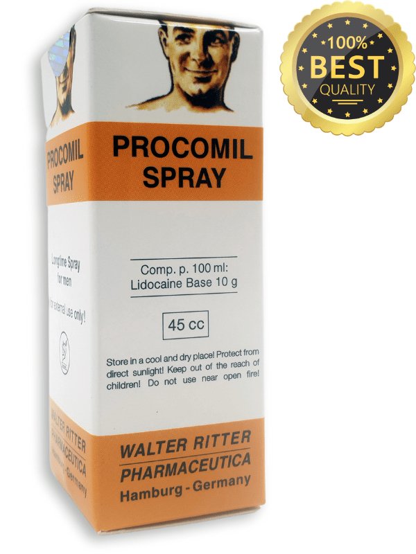 Procomil Delay Spray 45ml – Premature Ejaculation Control Spray for Men 4 Procomil Delay Spray 45ml – Premature Ejaculation Control Spray for Men