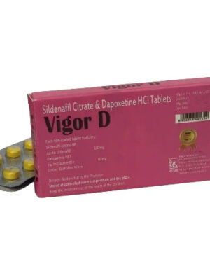 Vigor D Sildenafil & Dapoxetine Tablet