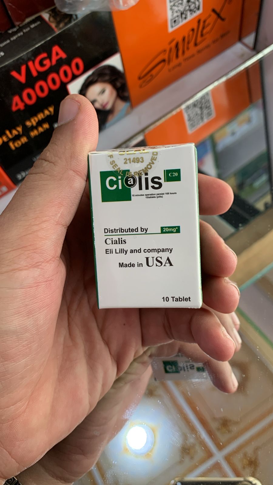 Usa C!alis 10 Tablet pack