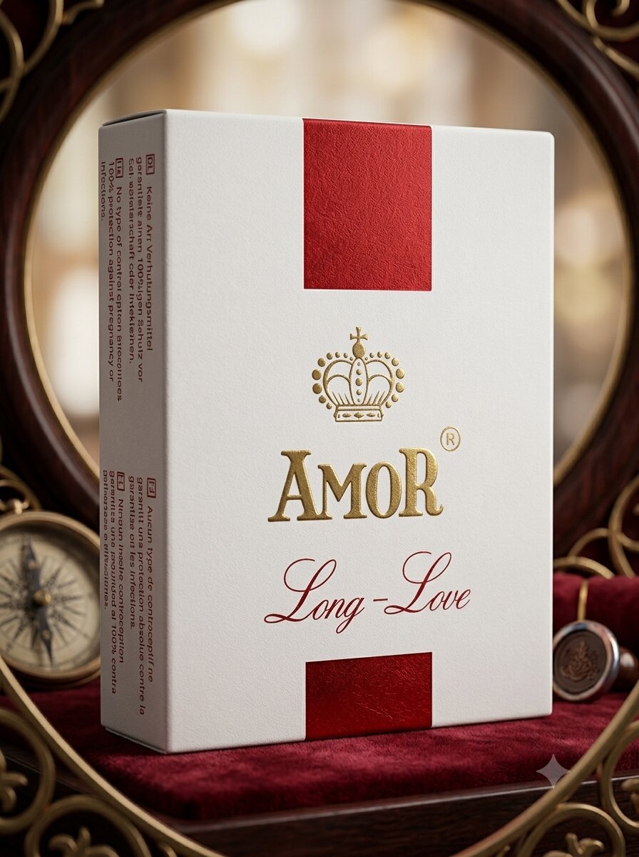 Amor Long Love Condoms – Benzocaine Delay Condoms for Men