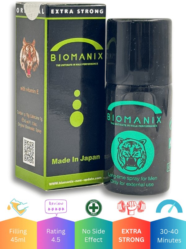 Biomanix Delay Spray 45ML – Last Longer Spray