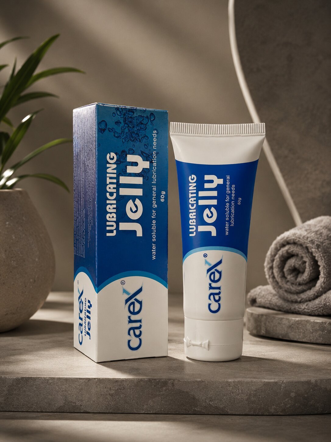 Carex Lubricating Jelly – Water-Based Personal Lubricant | Condom-Safe
