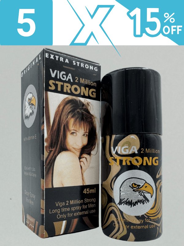 Deal Pack Of 3 & 5 - Viga 2 Million Delay Spray 3 Deal Pack Of 3 & 5 - Viga 2 Million Delay Spray