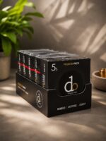 DO 3-in-1 Ribbed Dotted Delay Condoms – Passion Pack (5 & 30 Pack)