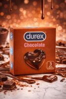 Durex Chocolate Flavor Condoms - 3 Pack Premium Condoms