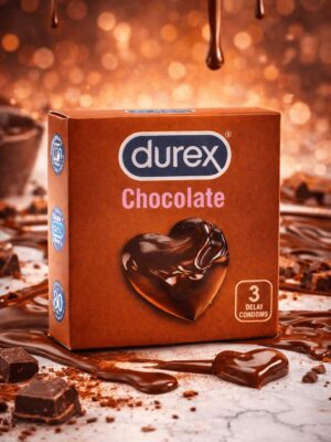 Durex Chocolate Flavor Condoms - 3 Pack Premium Condoms