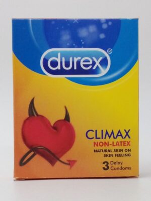 Durex Climax Condoms - 3 Non Latex Condoms
