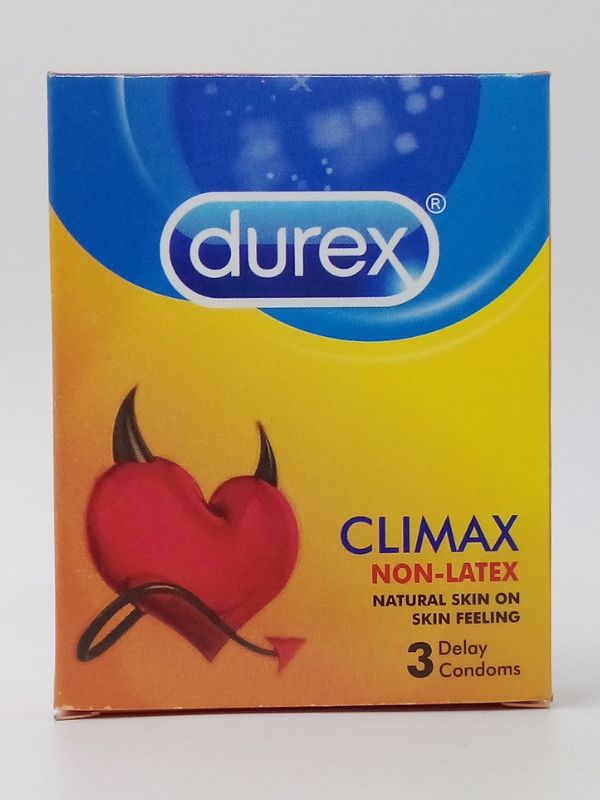 Durex Climax Condoms – 3 Non Latex Condoms