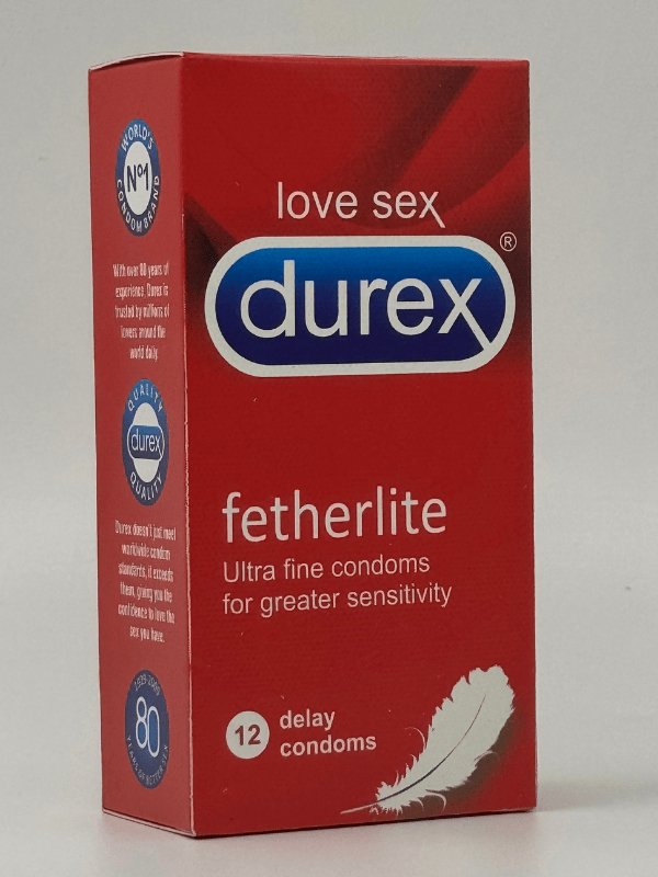 Durex Condoms Fetherlite - 12 Ultra Fine Condoms 6 Durex Condoms Fetherlite - 12 Ultra Fine Condoms