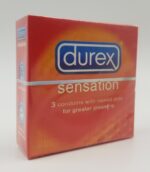 Durex Condoms Sensation 3 Pieces – Durex Condoms with Dots