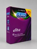 Durex Elite Condoms – 12 Pack | Ultra Fine Extra Lubricated