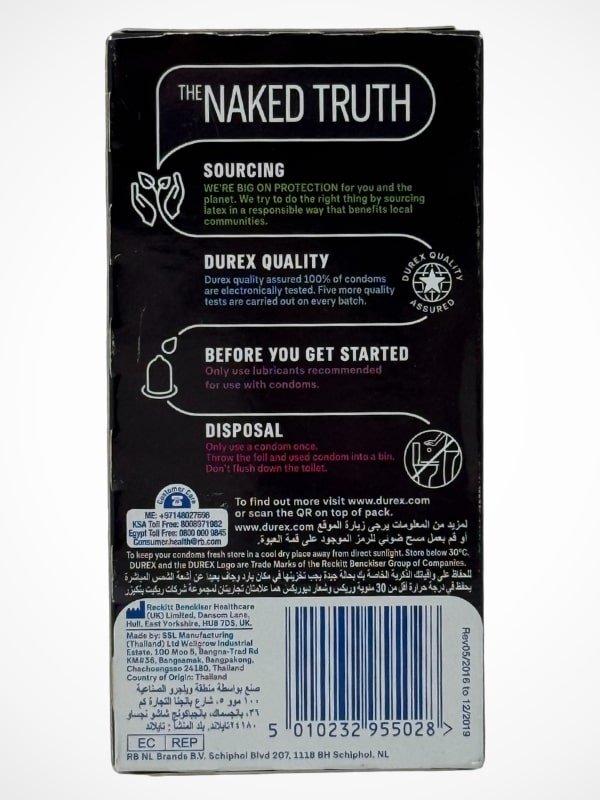 Durex Extended Pleasure Delay Condoms - 12 Pack (Imported) 2 Durex Extended Pleasure Delay Condoms - 12 Pack (Imported)
