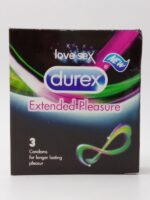Durex Extended Pleasure Condoms - 3 Long Delay Condoms
