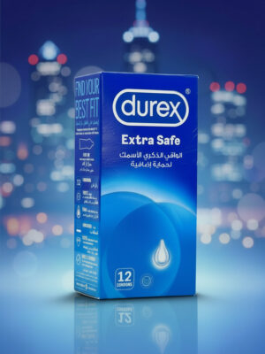 Durex Extra Safe Condoms 12 Pack - Extra Thick & Lubricated (Imported)