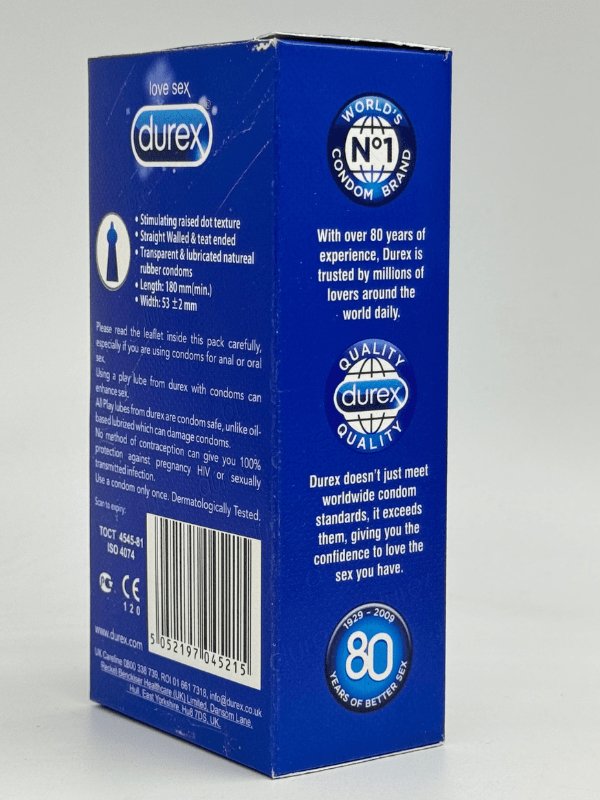 Durex Extra Safe Condoms Lubricated - 12 Delay Condoms 3 Durex Extra Safe Condoms Lubricated - 12 Delay Condoms
