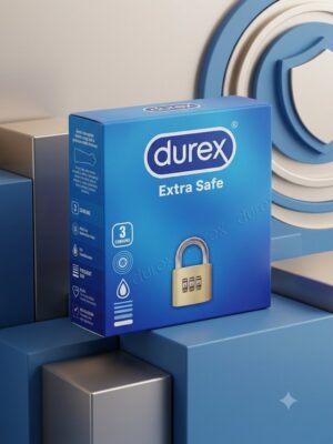 Durex Extra Safe Condoms – Pack of 3 | Extra Lubricated