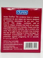 Durex Feather Lite Condoms - 3 Ultra Fine Lubricated Condom