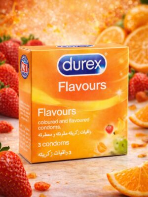 Durex Flavoured Condoms - 3 Pack for Enhanced Pleasure