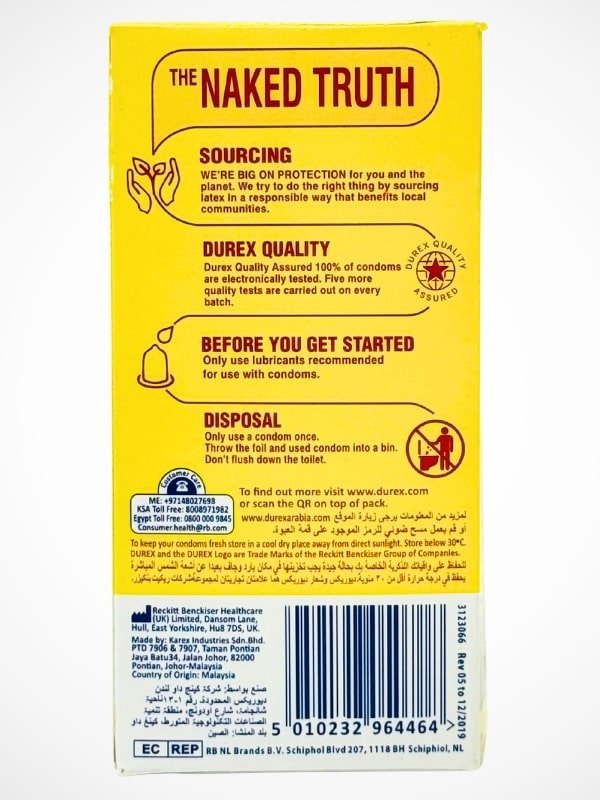 Durex Flavours Condoms - 12 Flavored Condoms Pack 2 Durex Flavours Condoms - 12 Flavored Condoms Pack