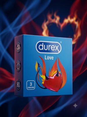 Durex Love Condoms – 3 Pack | Extra Lubricated | Clearance Sale
