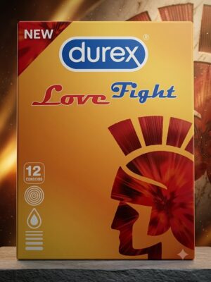 Durex Love Fight Condoms - 12 Special Lubricated Condoms