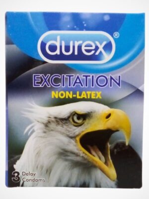 Durex Non Latex Condoms - 3 Excitation Condoms
