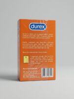 Durex Orange Flavoured Condoms – Pack of 12 | Lubricated, Natural Latex