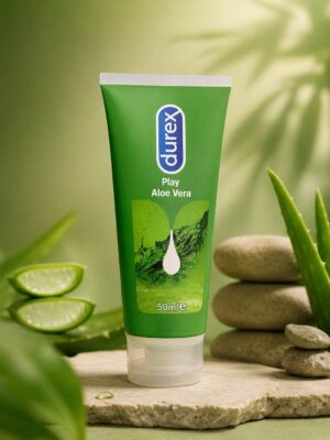 Durex Play Aloe Vera Lubricant 50ml – Water-Based, Condom-Safe & Gentle on Skin