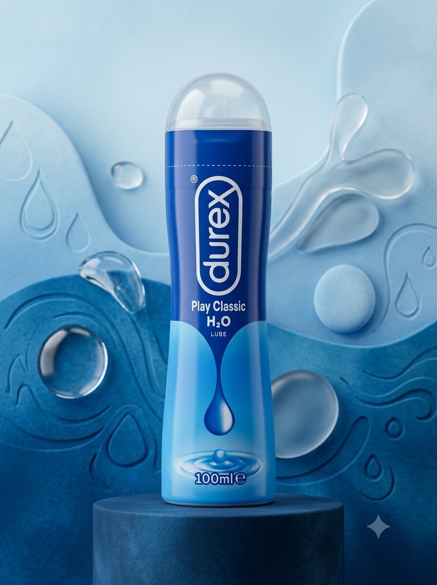 Durex Play Classic H2O Water-Based Lubricant 100ml