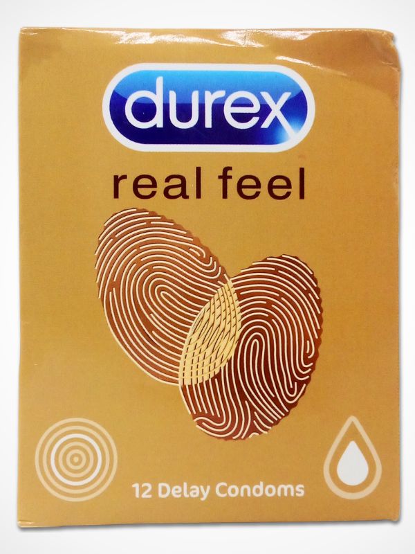 Durex Real Feel Condom – 12 Delay Condoms