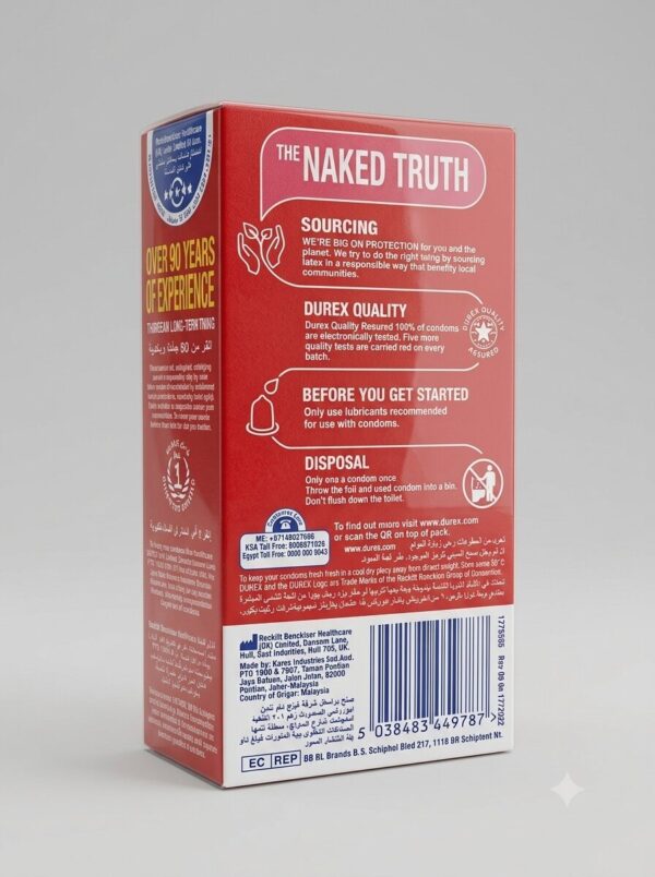 Durex Strawberry Flavored Dotted Condoms – 12 Pack | Flavored & Lubricated 3 Durex Strawberry Flavored Dotted Condoms – 12 Pack | Flavored & Lubricated