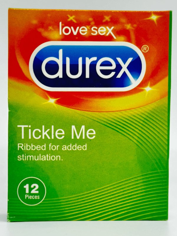 Durex Tickle Me Condom - 12 Ribbed n Dotted Condoms 1 Durex Tickle Me Condom - 12 Ribbed n Dotted Condoms