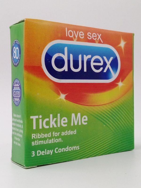 Durex Tickle Me Condom – 3 Ribbed n Dotted Condoms