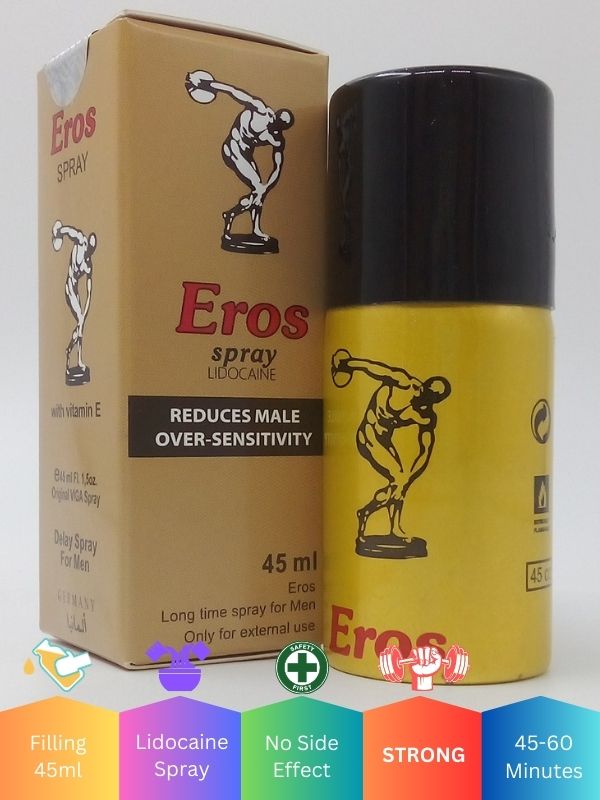 Eros Spray Lidocaine – Long Time Spray For Men