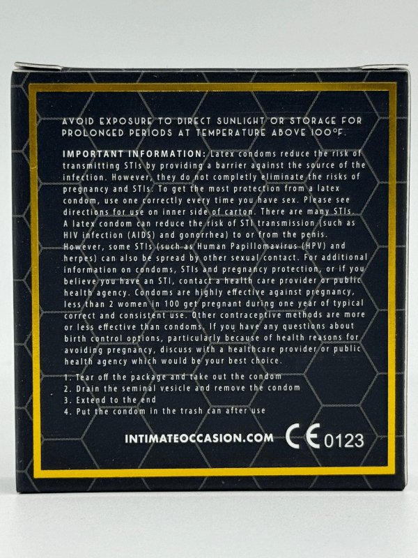 Intimate 3 Lubricated Latex Condoms 2 Intimate 3 Lubricated Latex Condoms