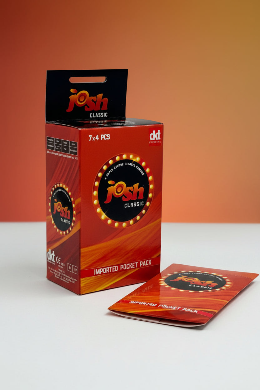 Josh Classic Condom – 28 Condoms Pack