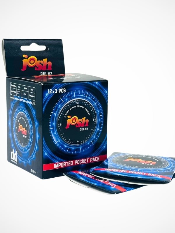 Josh Delay Condoms - 36 Condoms Pack