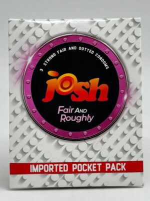 Josh Fair & Roughly Condoms - 3 Condom Pack