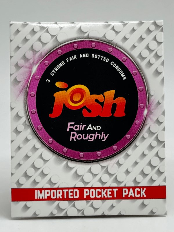 Josh Fair & Roughly Condoms – 3 Condom Pack