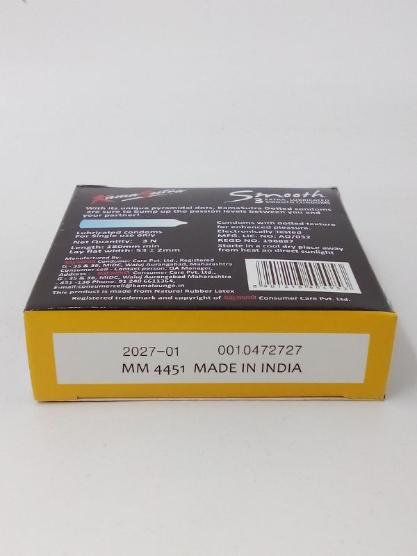 Kama Sutra Condoms - 3 Extra Long Time Condoms 3 Kama Sutra Condoms - 3 Extra Long Time Condoms