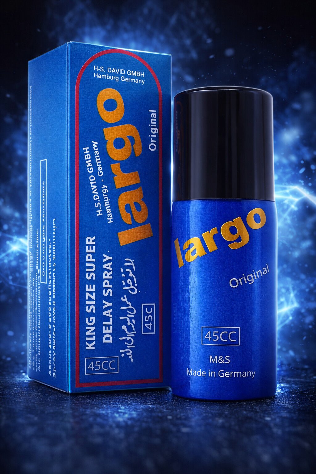 Largo Delay Spray 45ml – German Formula for Extended Performance